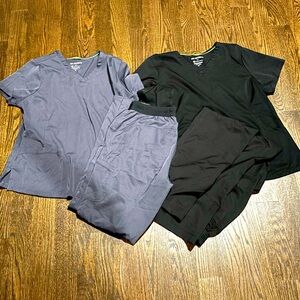 Healing Hands Scrubs Sets Women L & Xl
